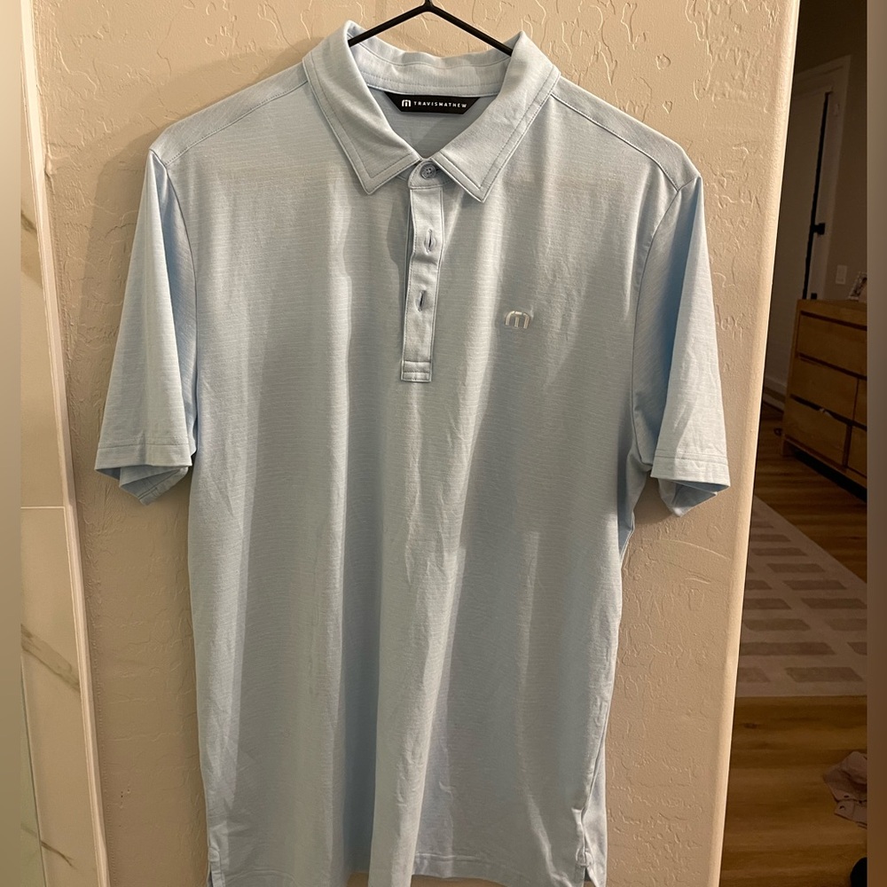 New Travis Mathew The Heather Polo (Size M)